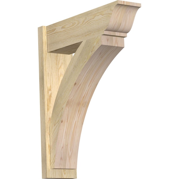 Ekena Millwork Thorton Traditional Rough Sawn Outlooker, Douglas Fir, 8"W x 28"D x 34"H OUT08X28X34THR01RDF - main
